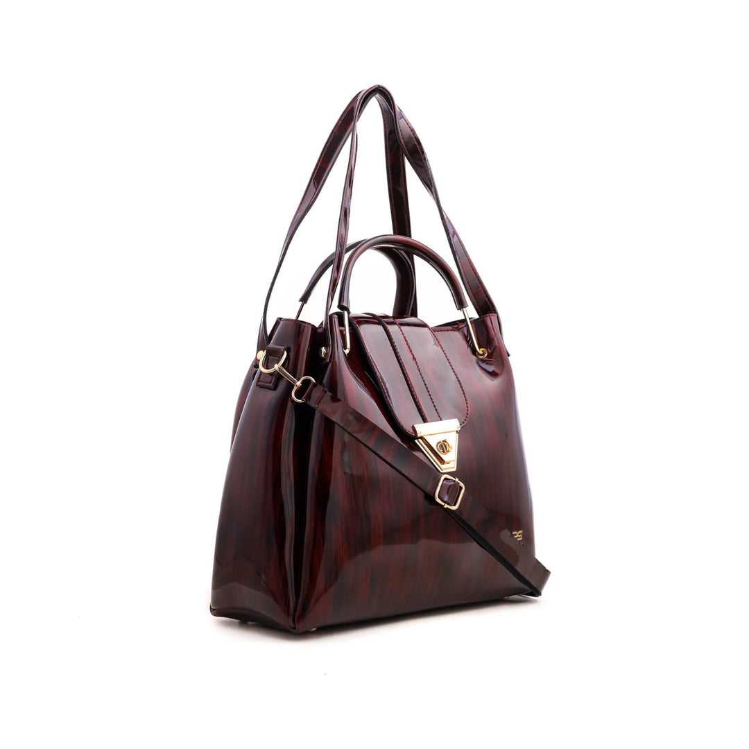 Maroon Formal Hand Bag P55350