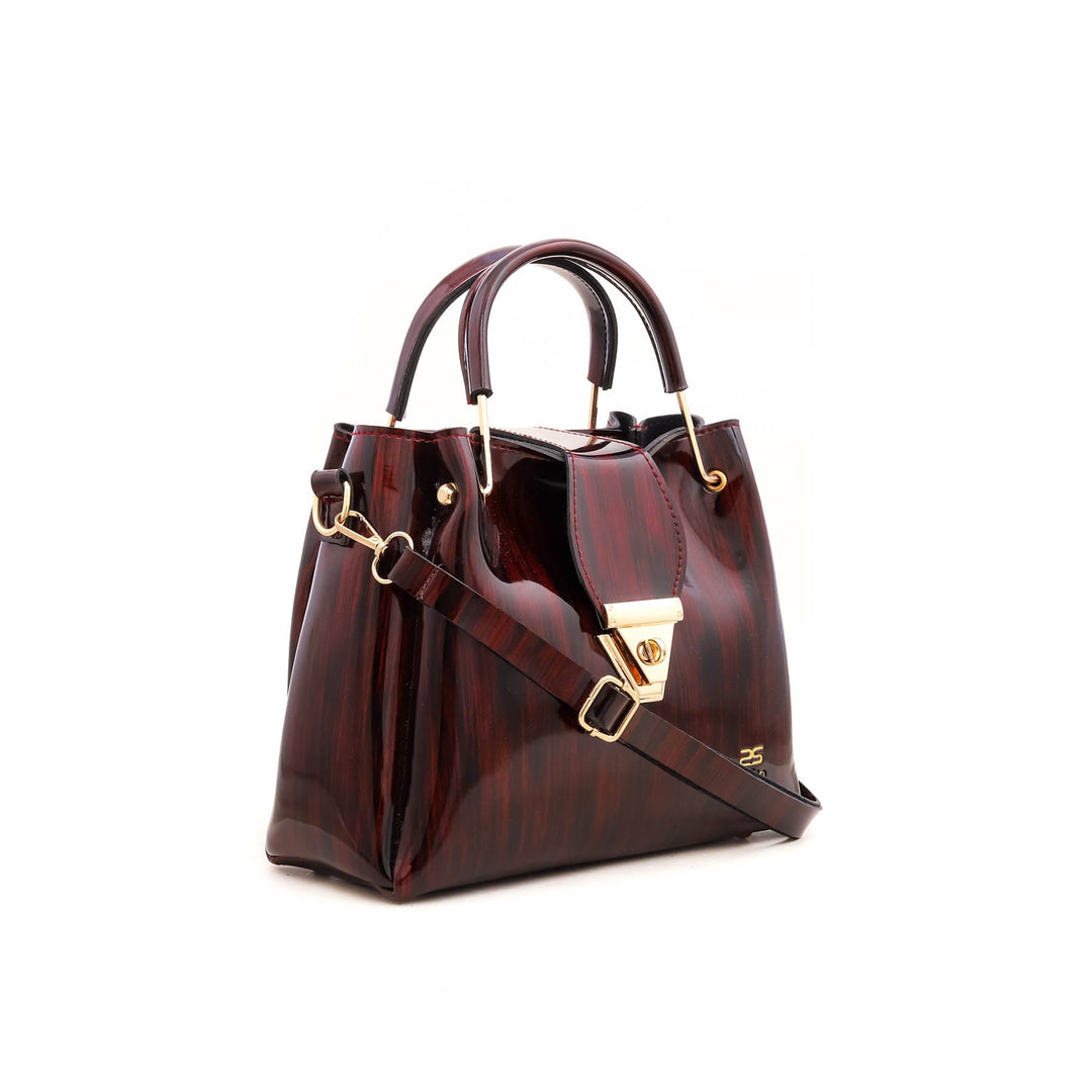 Maroon Formal Hand Bag P55351