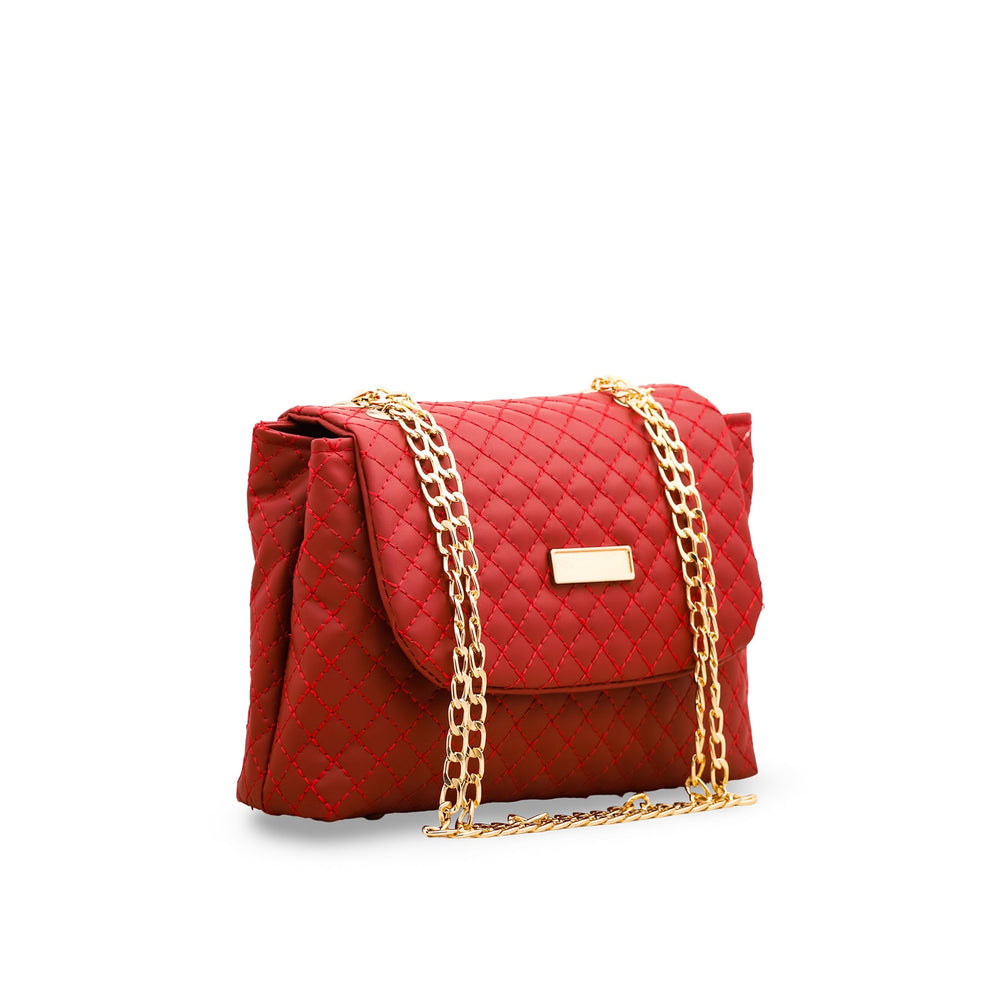 Maroon Casual Shoulder Bag P55447