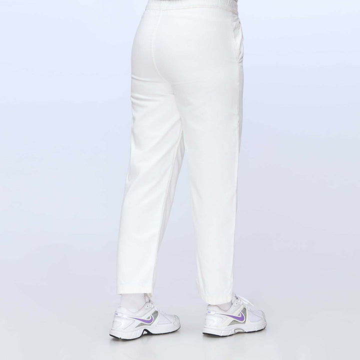 White Baggy Fit Denim Pant PS1537