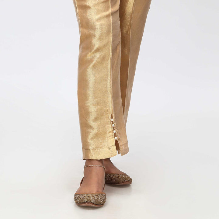 Golden Dyed Tissue Slim Fit Trouser PS4533