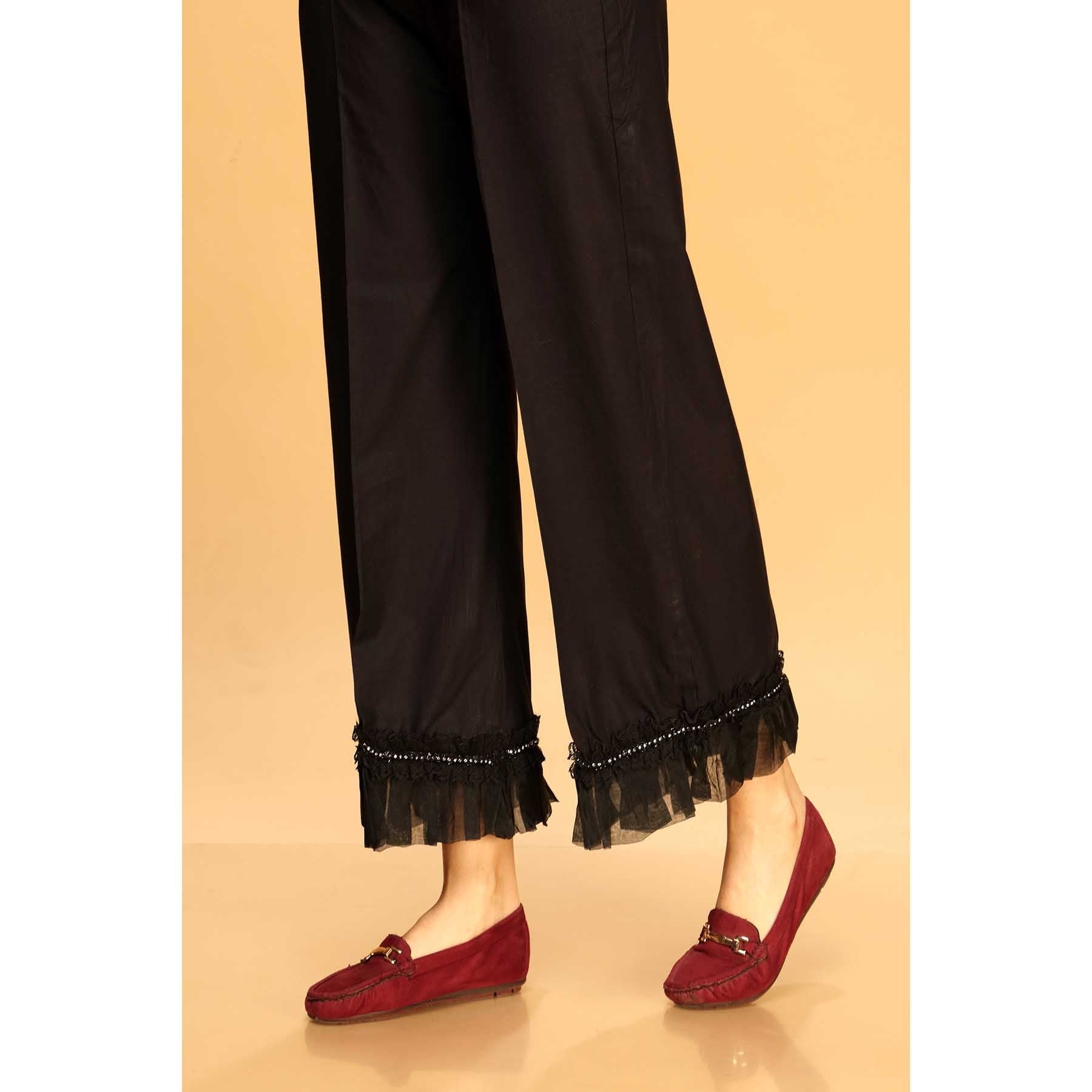 Embellished Cambric Trouser
