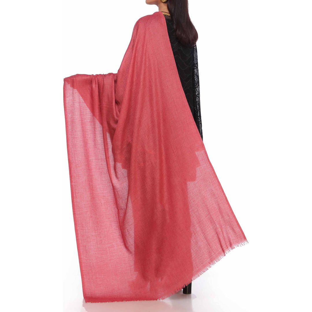 Pink Softer Plain Shawl PW2747