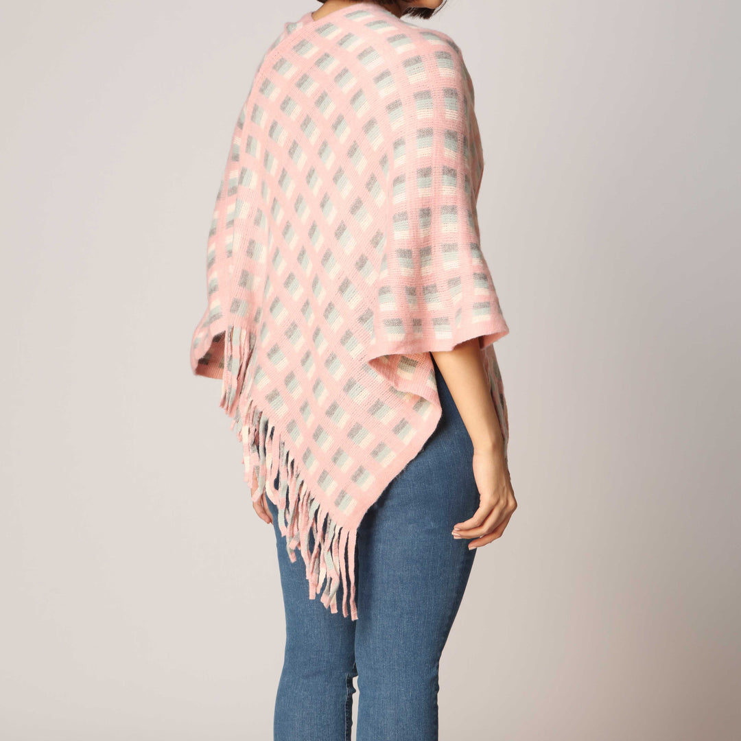 Pink Cape Shawl PW2803