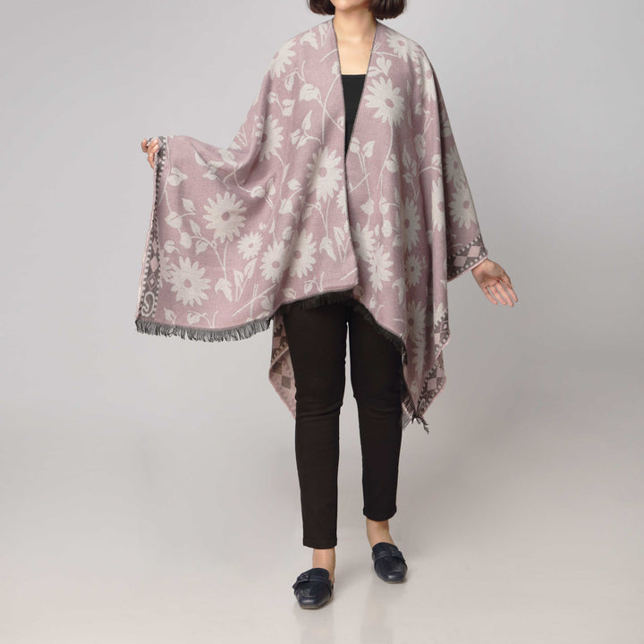 Pink Cape Shawl PW2816