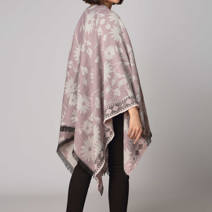 Pink Cape Shawl PW2816