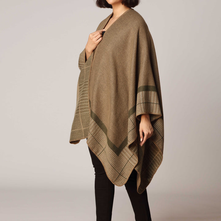 Green Cape Shawl PW2822