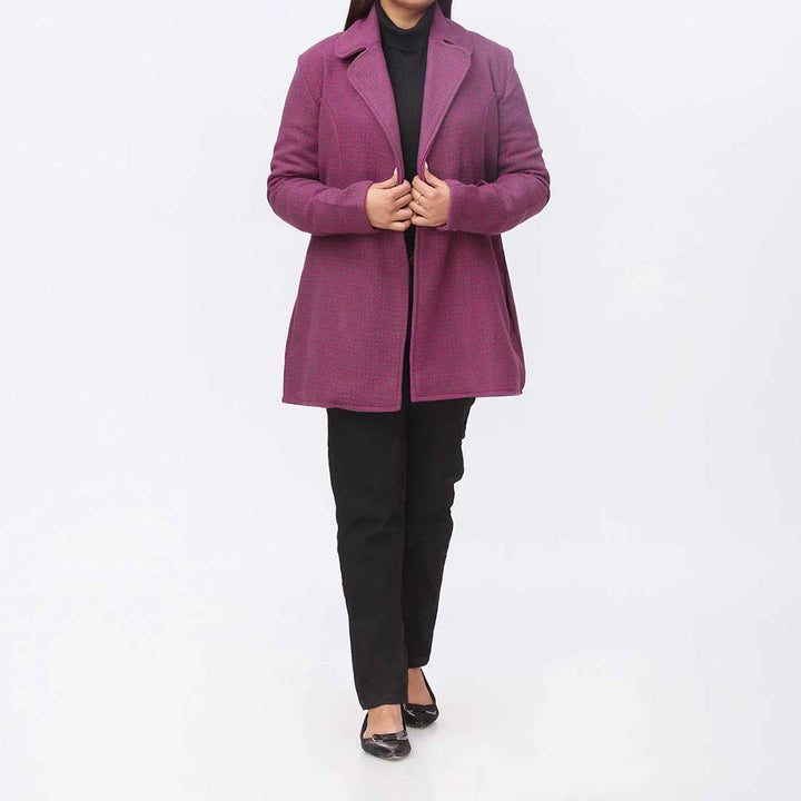 Pink Woolen Coat PW3099