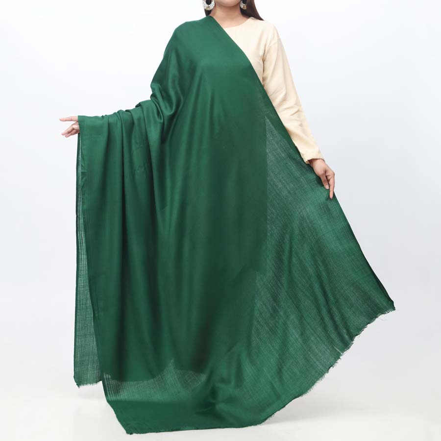 Green Plain Shawl PW3735