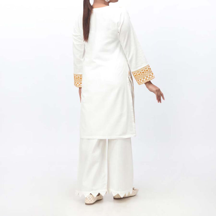 2PC- Embroidered Khaddar Suit PW9170