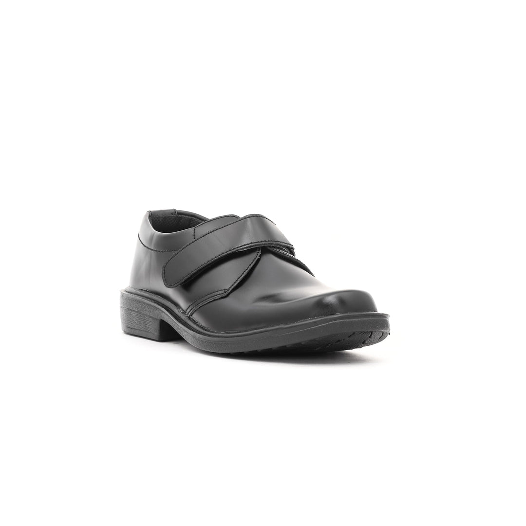 Boys Black School Shoes SK1053