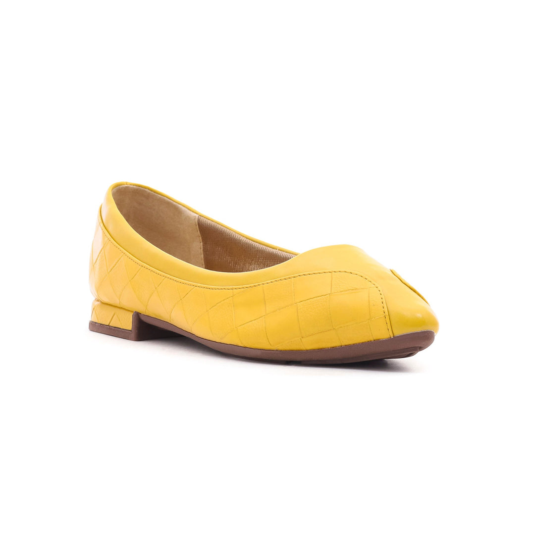 Yellow Winter Pumps WN0671