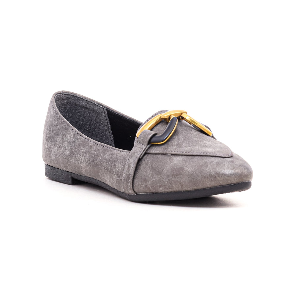 Grey Winter Pumps WN0841 | Stylo