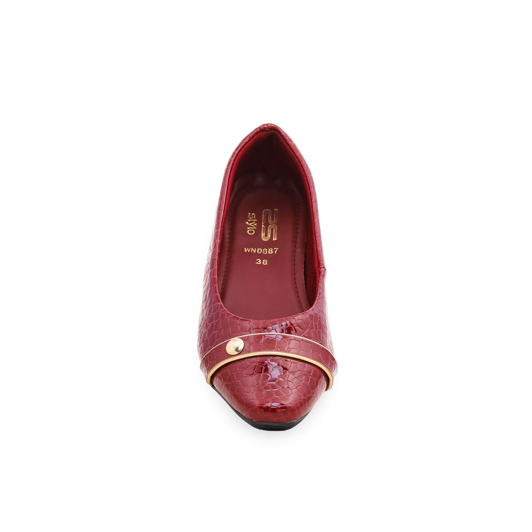 Maroon Pumps WN0887