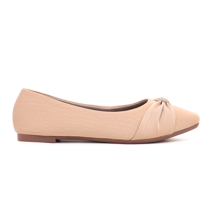 Beige Winter Pumps WN0892 | Stylo