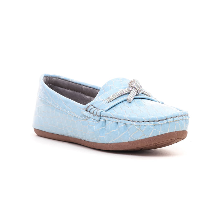 Sky Blue Winter Moccasin WN4272 | Stylo