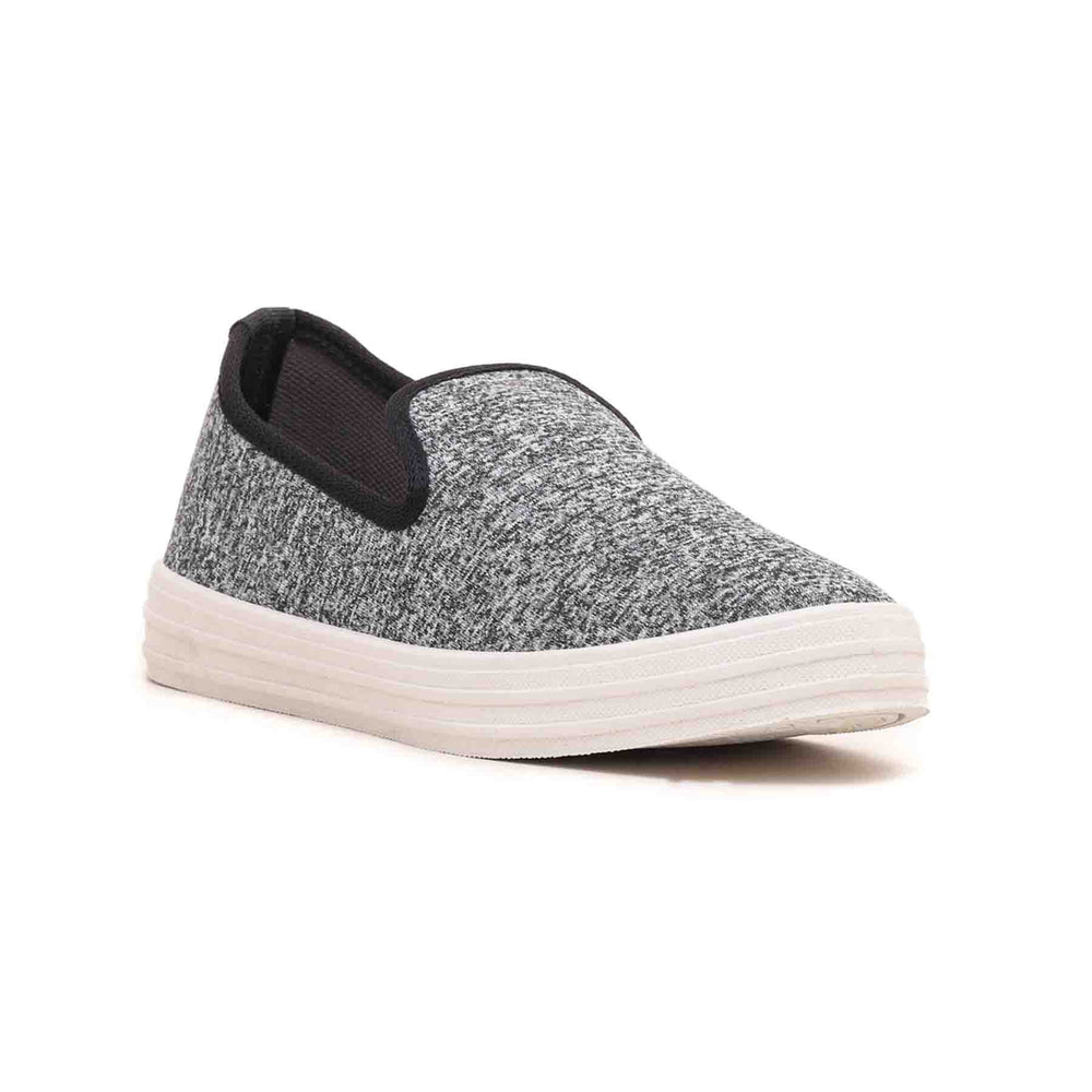 Grey Casual Slip Ons WN6140