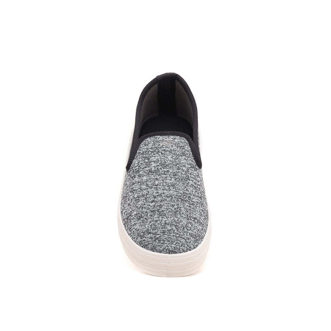 Grey Casual Slip Ons WN6140