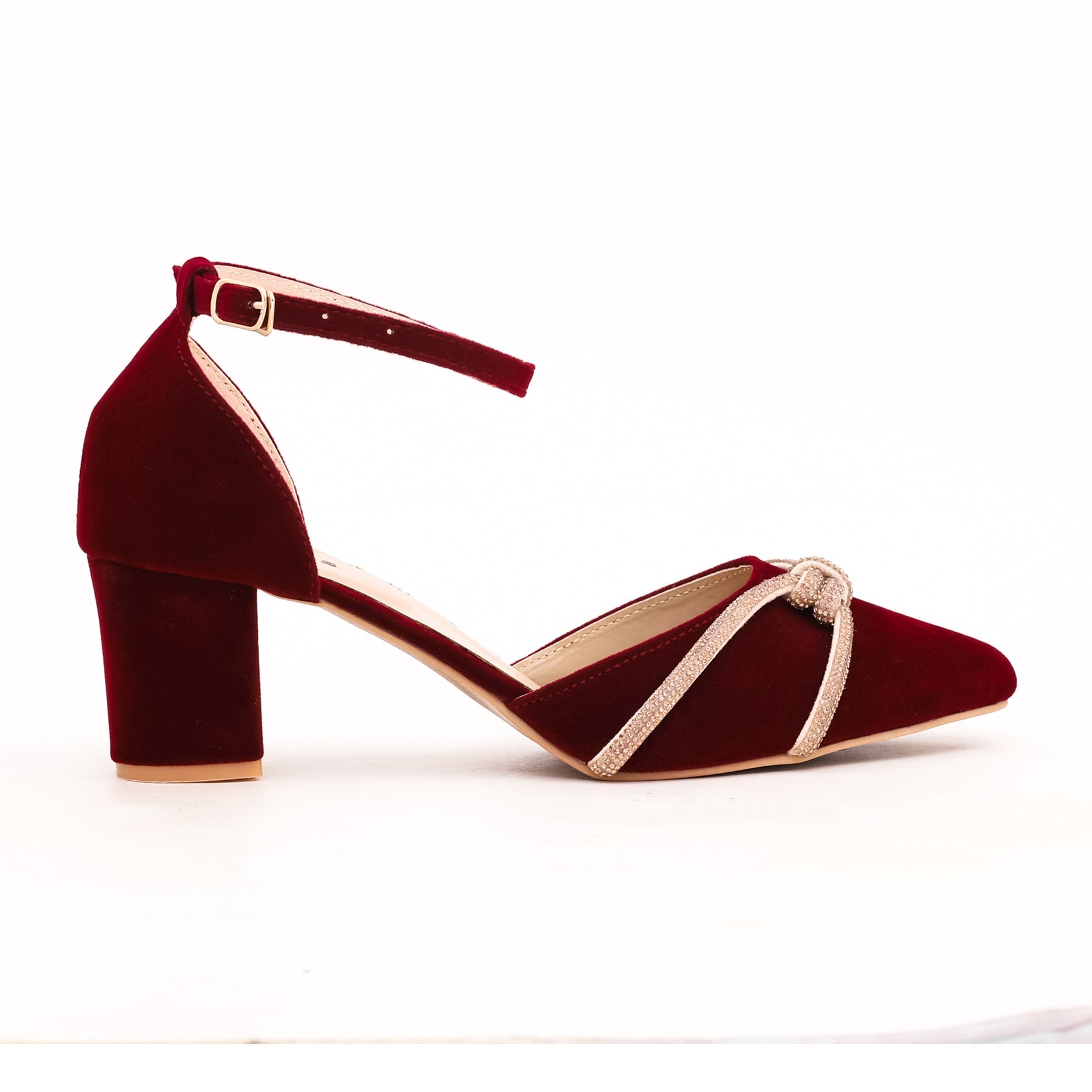 Maroon Court Shoes WN7282