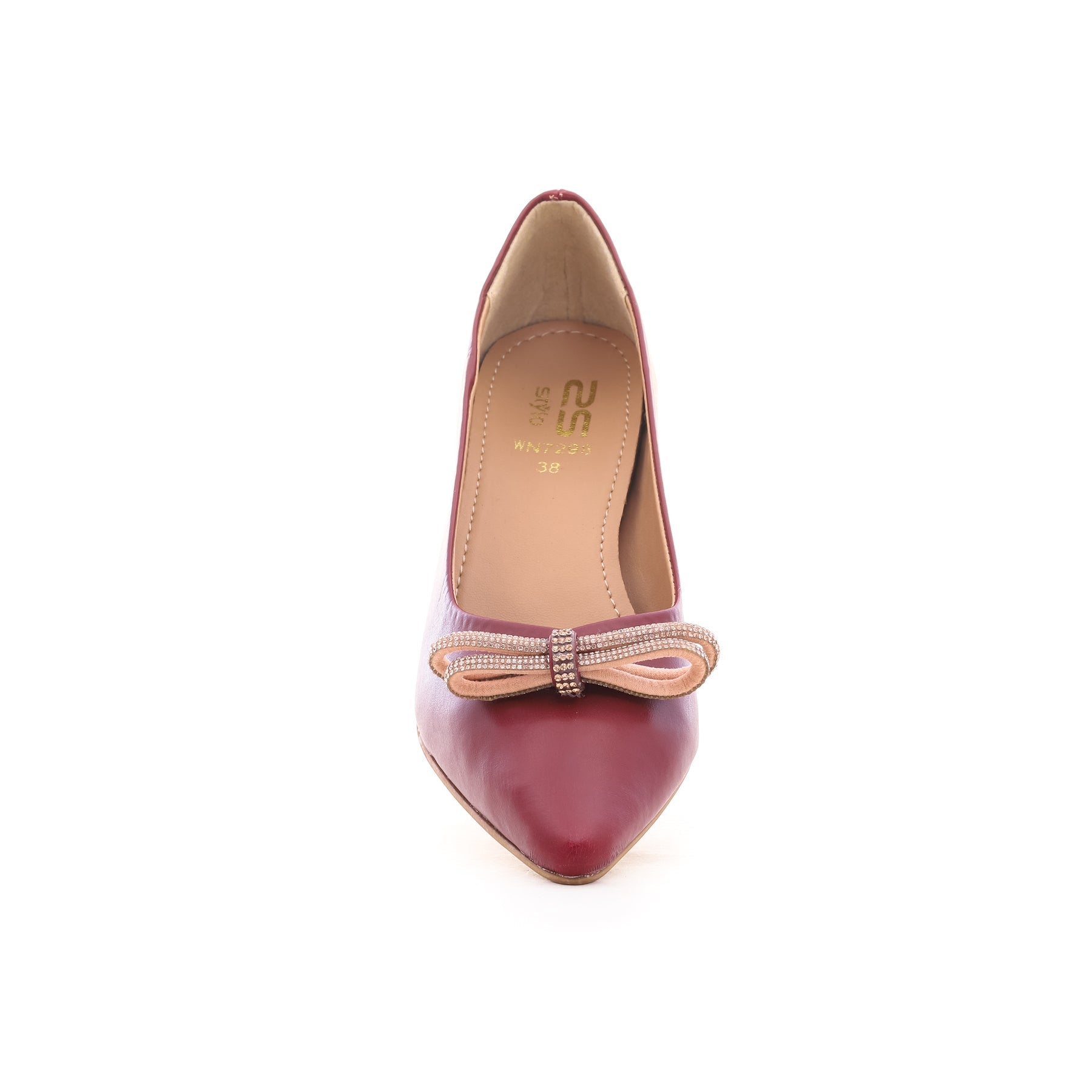 Maroon Court Shoes WN7298