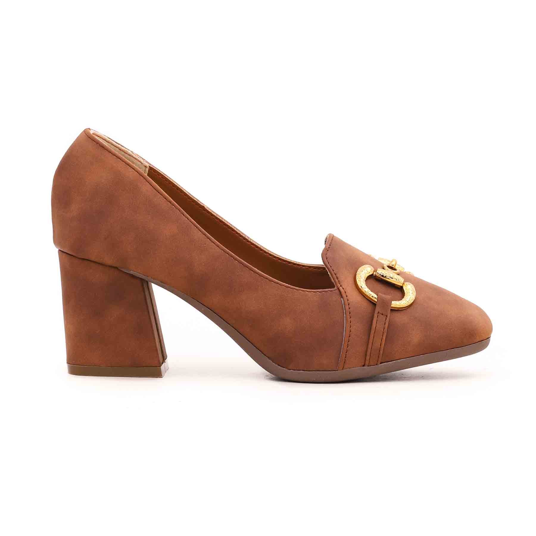 Brown Court Shoes WN7302