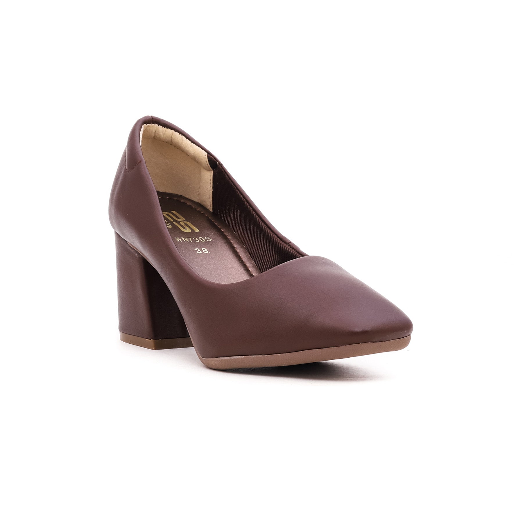 Brown Court Shoes WN7305