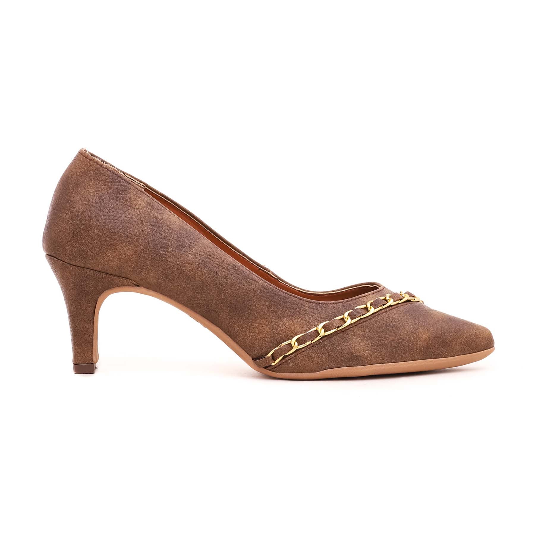 Brown Court Shoes WN7361
